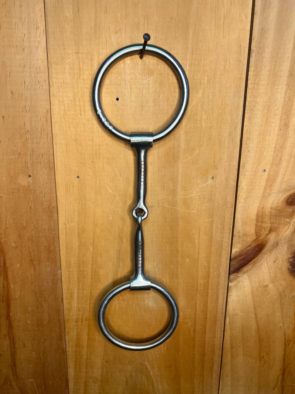 Snaffle O ring bit