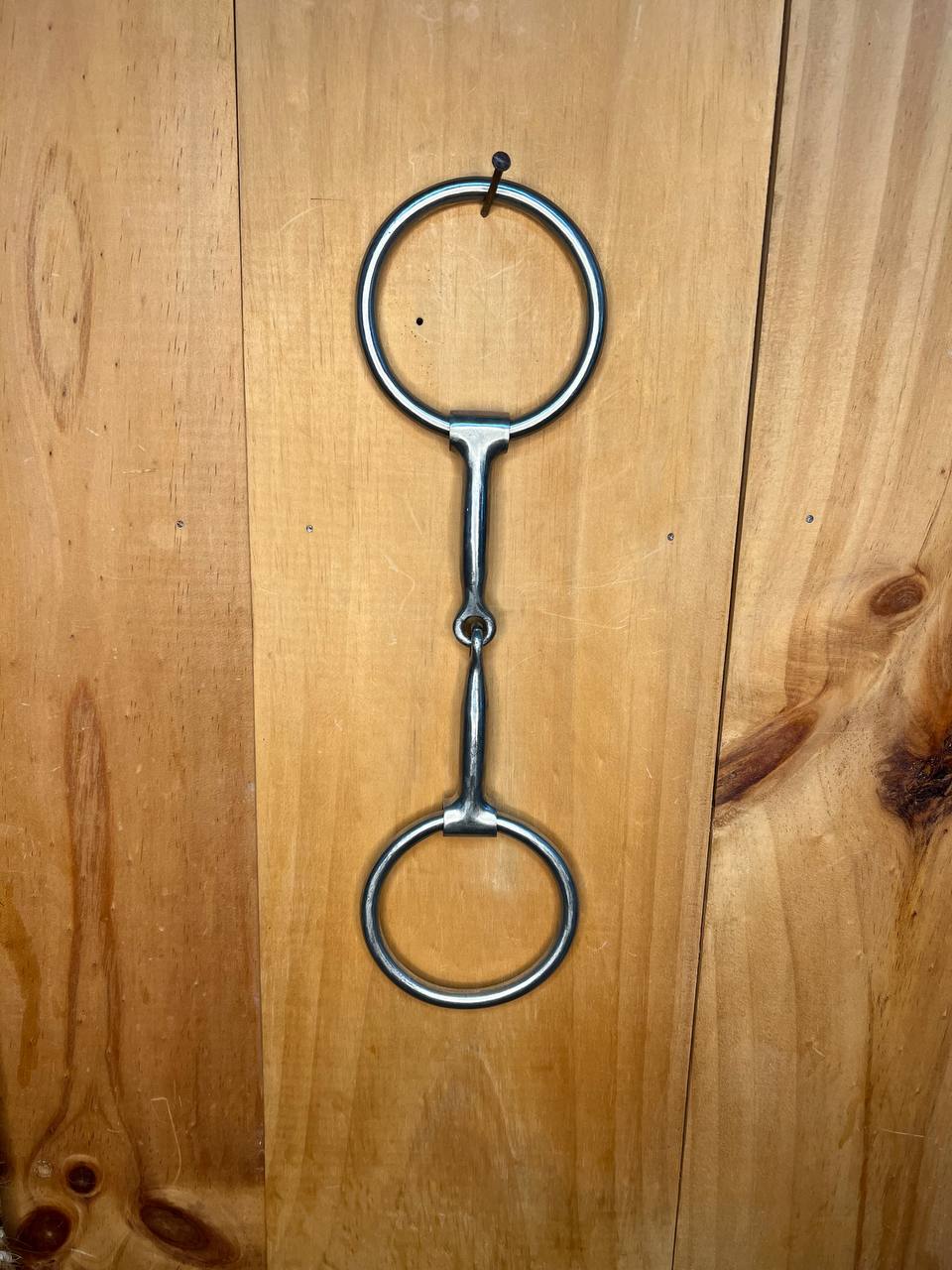 Snaffle O ring bit