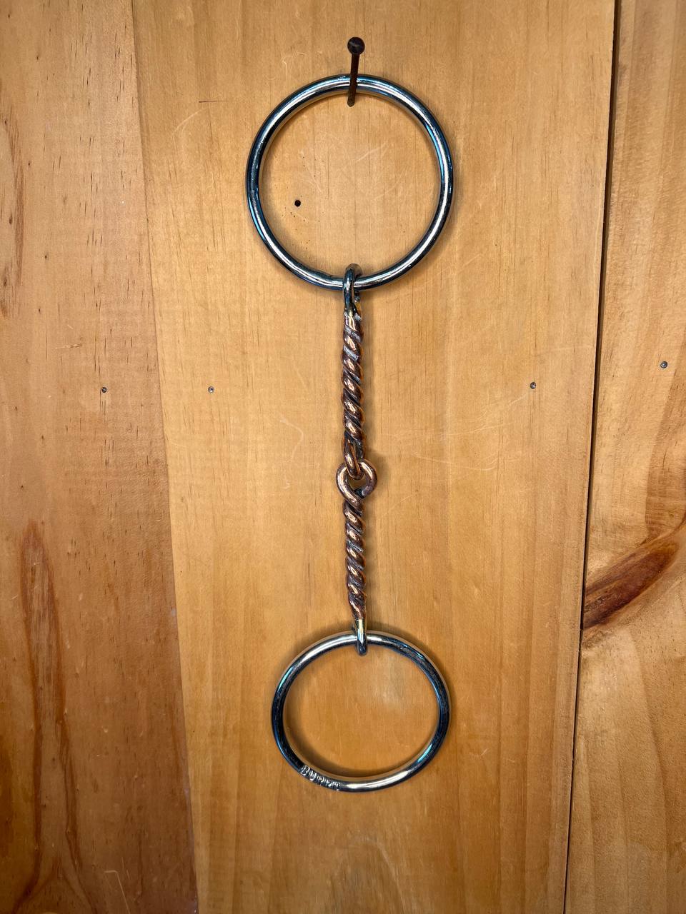 Snaffle O twisted bit