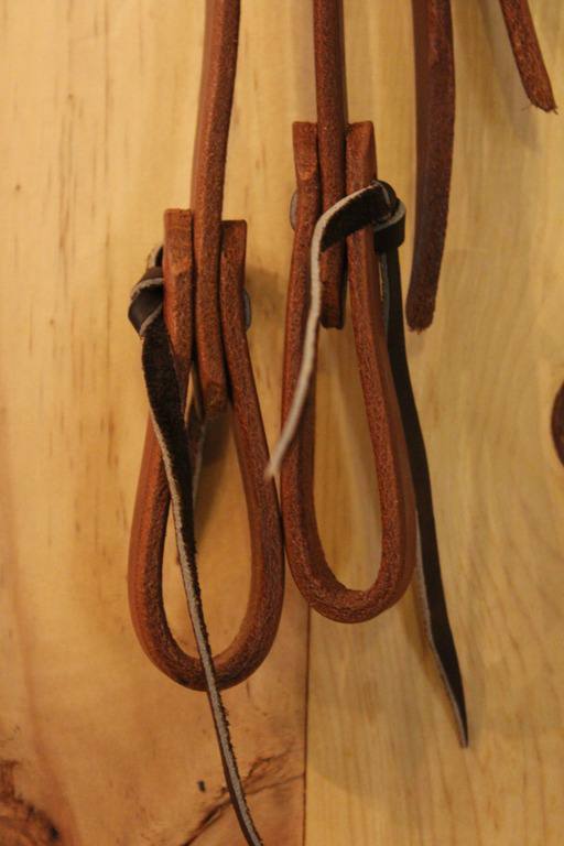 Old harness Split Reins Heavy Ends