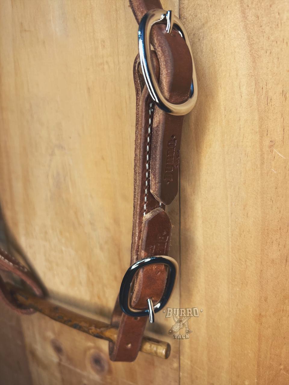 One ear 4 buckles Harness leather Headstall