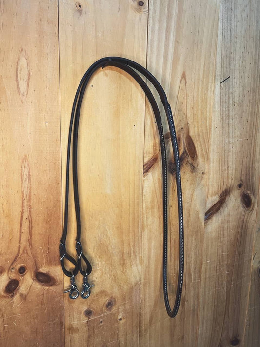 Round Sewn Roping Reins