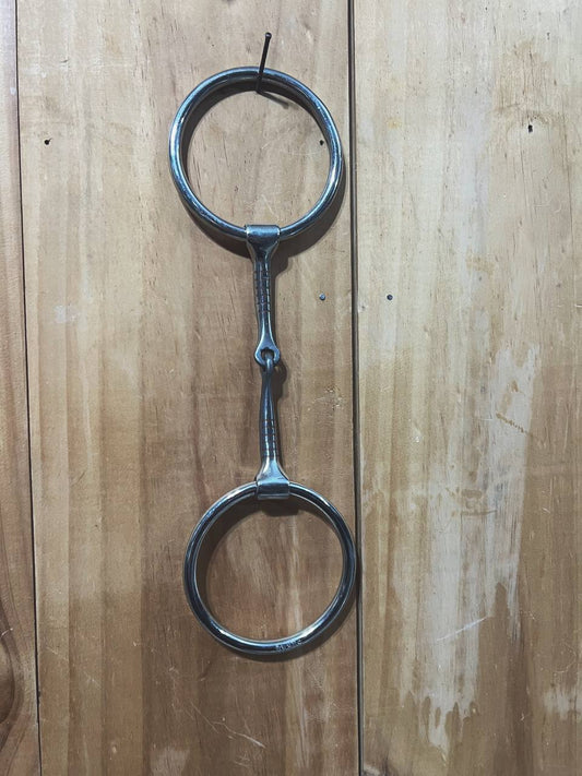 Snaffle bit O Bocado argollas para caballo