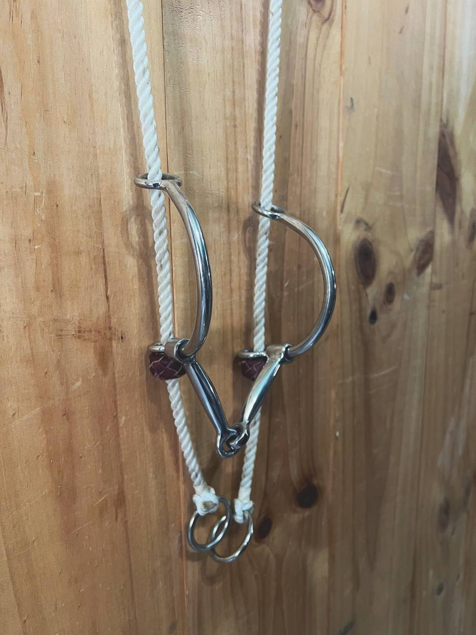 Rope Gag Snaffle Bit