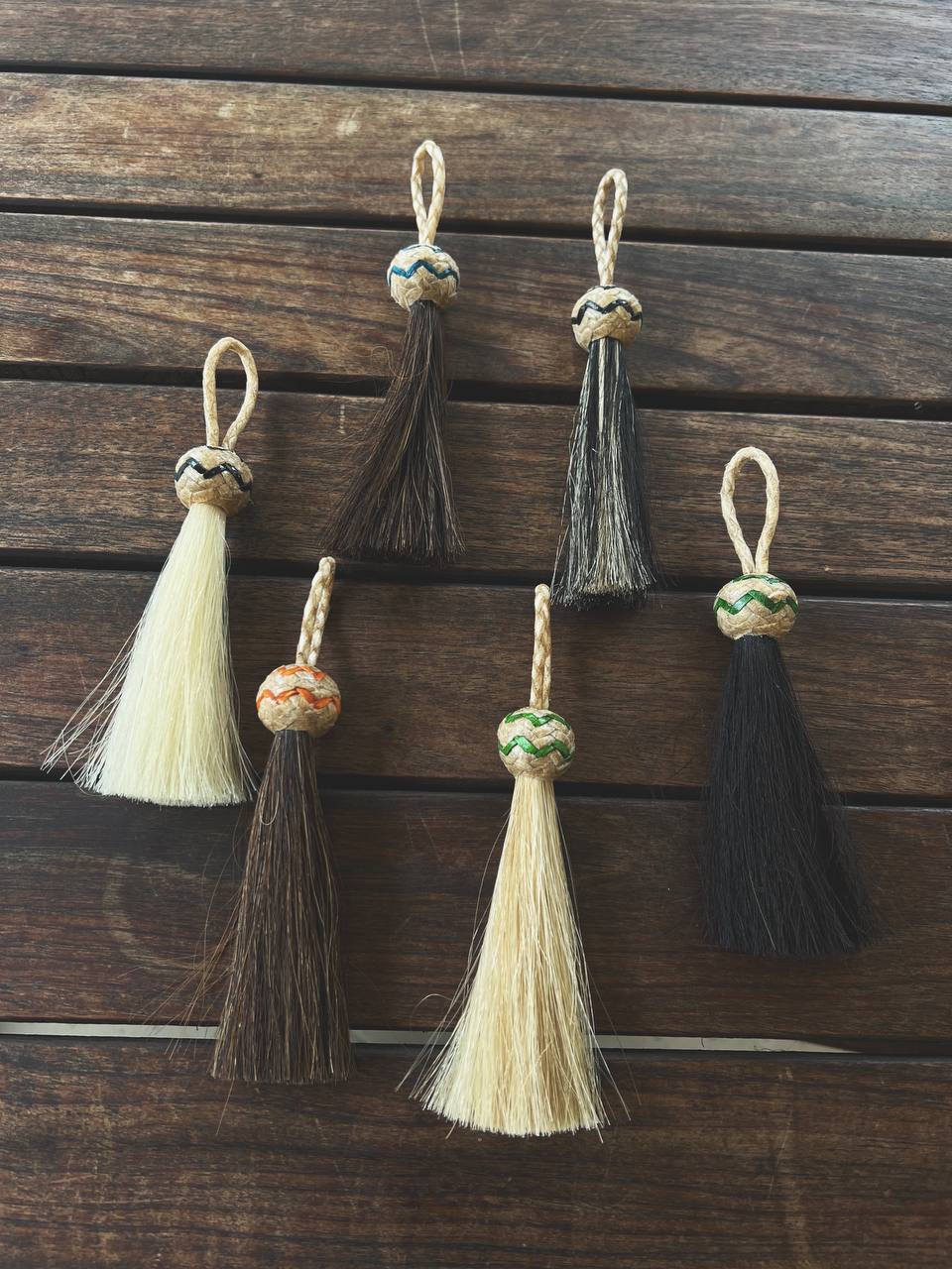 Horse Hair Keychain