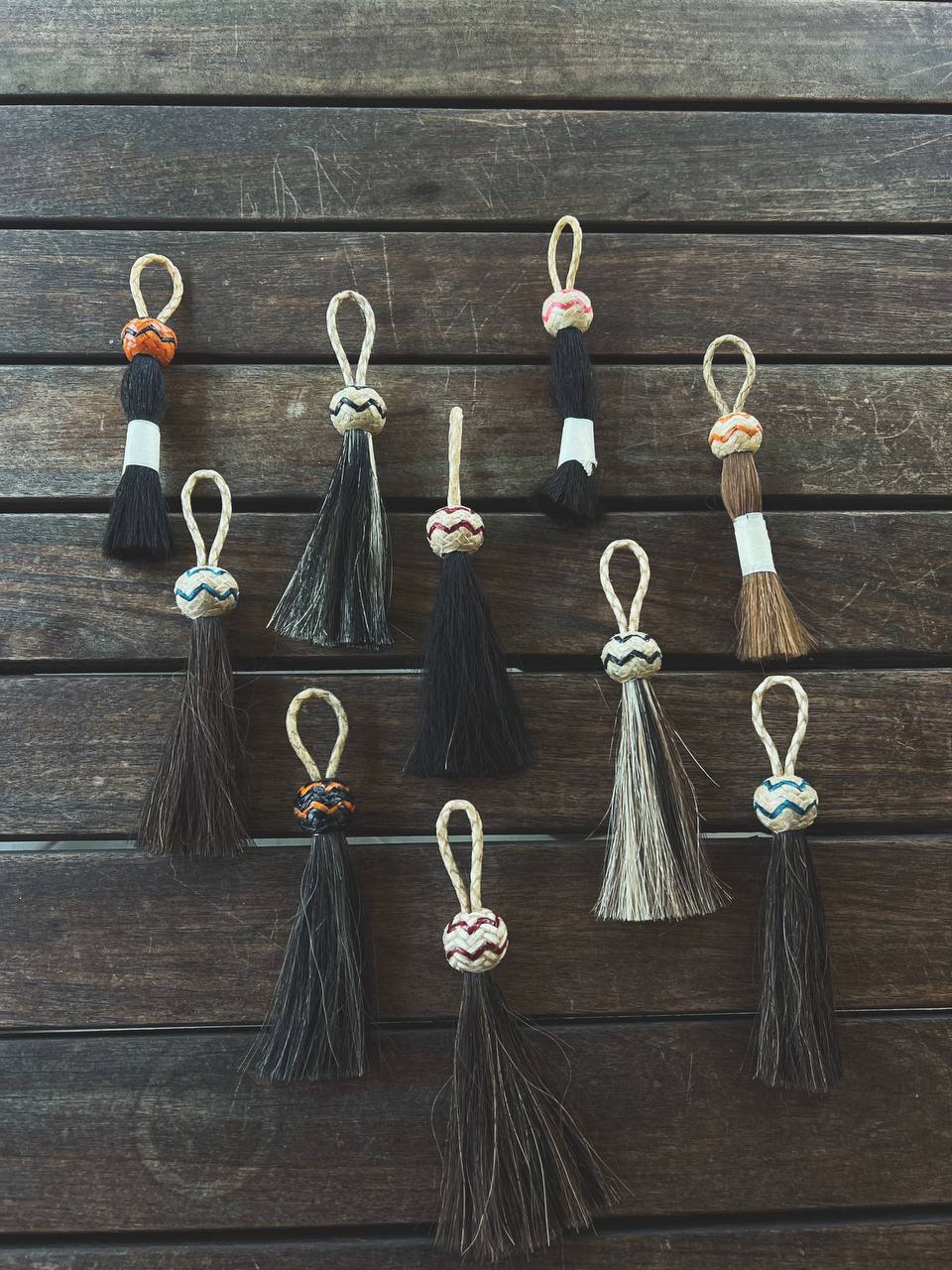 Horse Hair Keychain