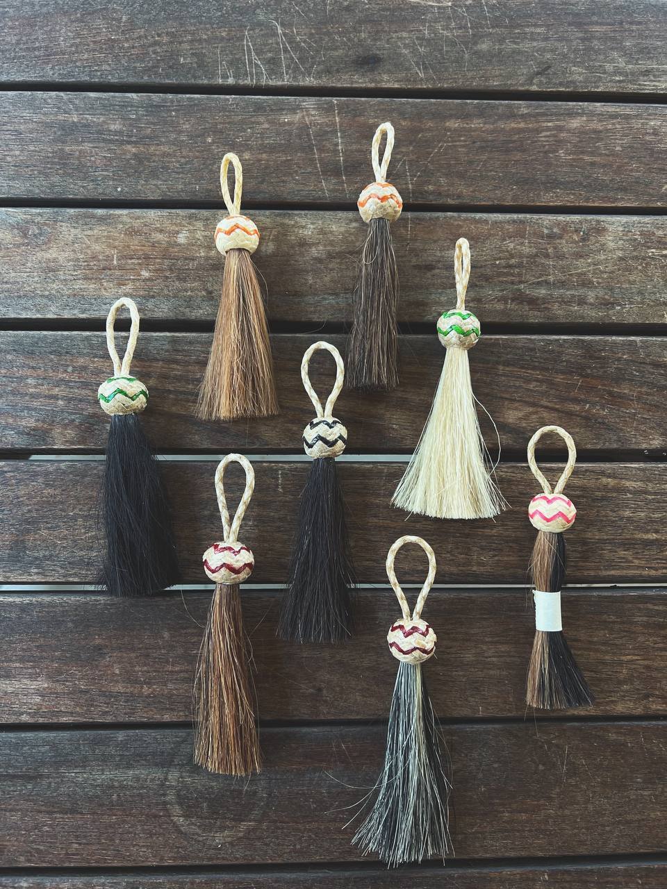 Horse Hair Keychain